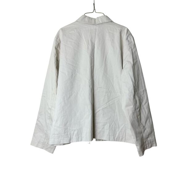 GAP Factory VINTAGE Y2K 100% Cotton Khaki Zip front Jacket MEN'S size XL - Picture 4 of 7